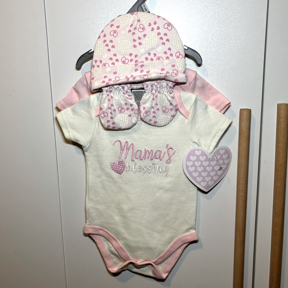 Baby Girl Set Mamas Blessing